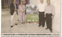 El RC Palma Junípero Serra y la Fundación Cátedra Iberoamericana de la UIB.